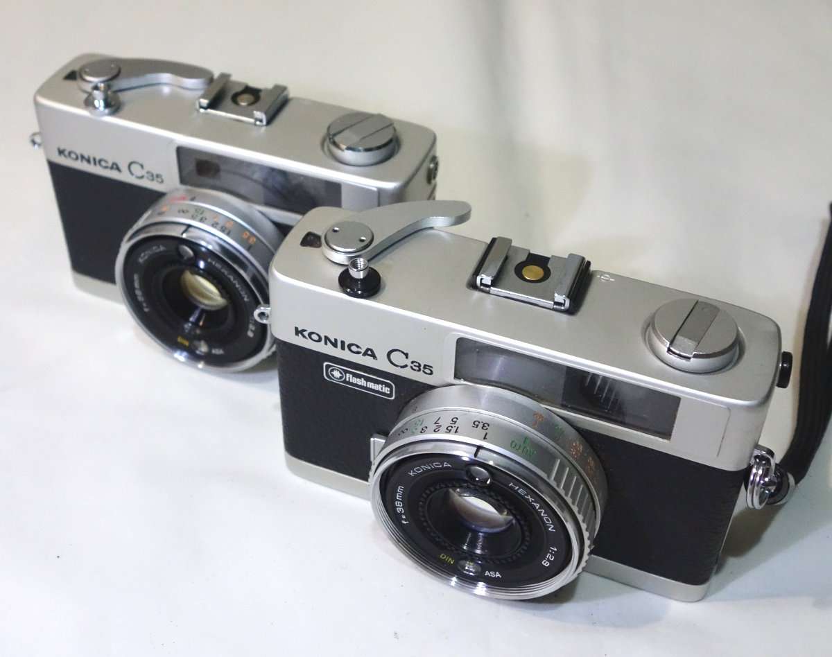 カメラ コニカ C35はとても洗練された小型レンジファインダーカメラです Konica アニマルレーサー