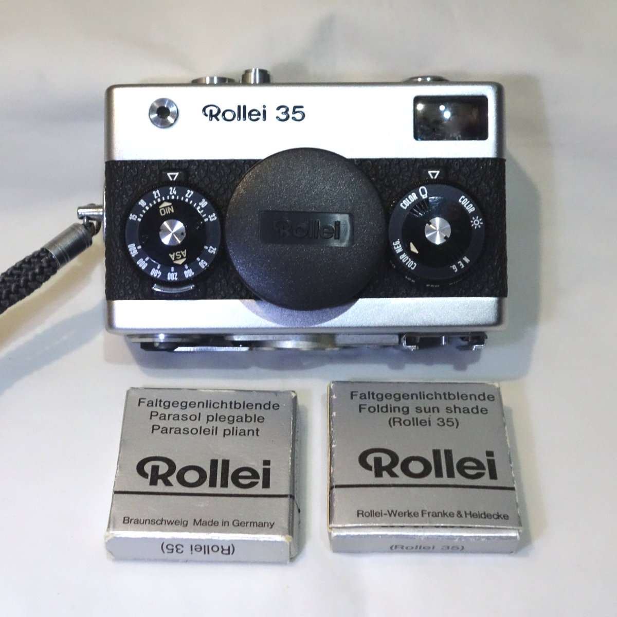 カメラ】究極のコンパクトカメラとはRollei 35の事でしょう【ローライ