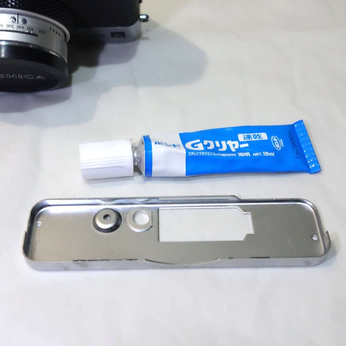 EE動作確認済】ヤシカエレクトロ35G、コンバージョンレンズ&電池