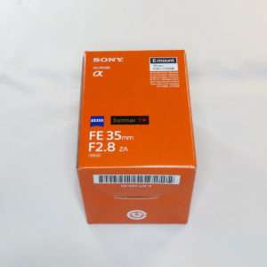 レビュー】SONY ZEISS 35mm F2.8 SEL35F28Zはレンズらしいレンズでα7C